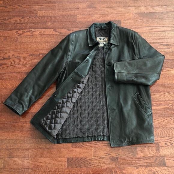 Genuine leather coat - Picture 4 of 8